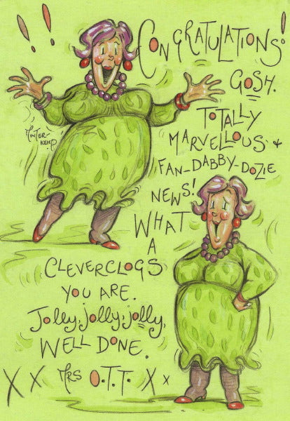 Mrs OTT Clever Clogs