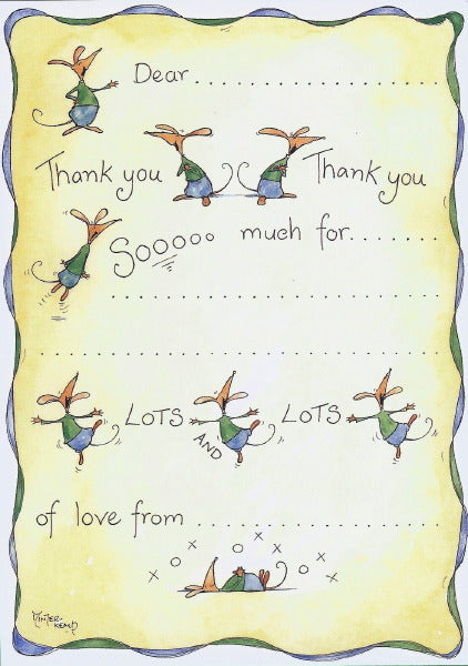 Mousey Mousey Thankyou Cards