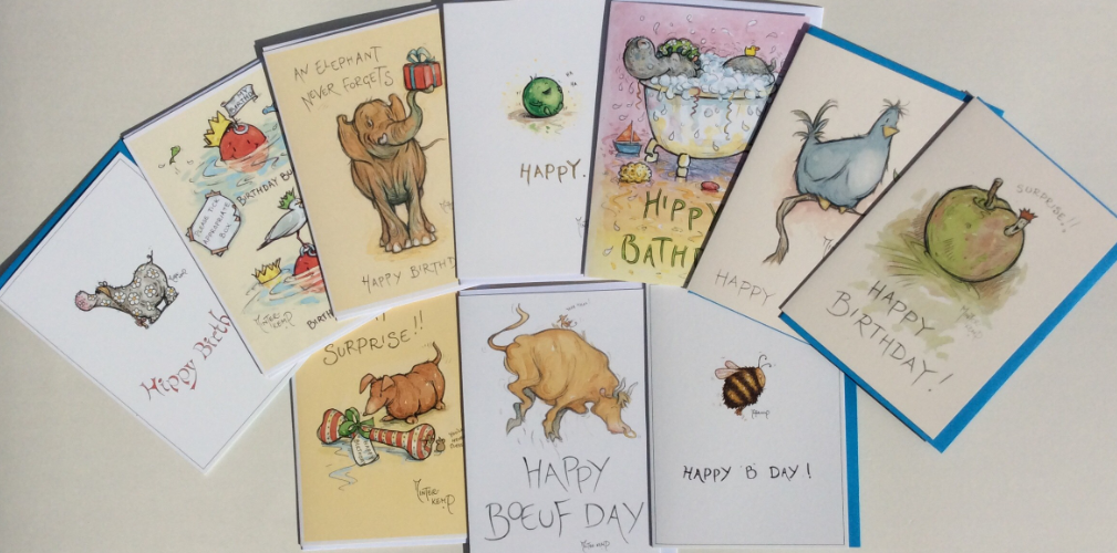 Mixed pack of 10 Birthday cards